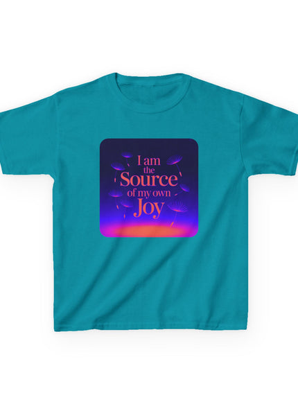 "I Am the Source of my Own Joy" Kids Heavy Cotton Tee
