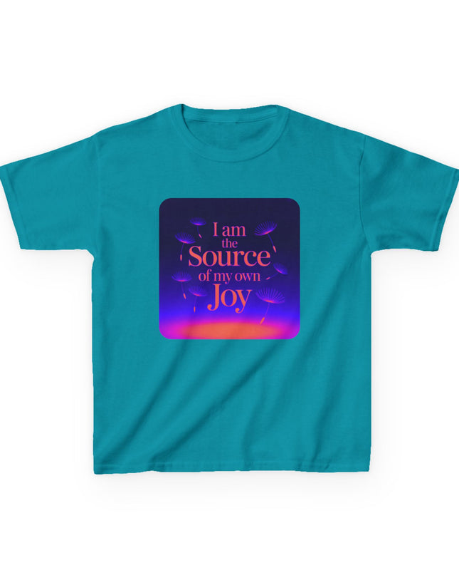 "I Am the Source of my Own Joy" Kids Heavy Cotton Tee