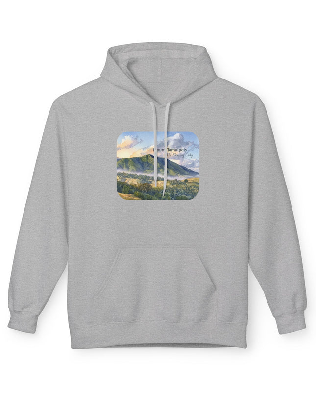 "Mount Tamalpais, the Sleeping Lady" Unisex Midweight Softstyle Fleece Hoodie