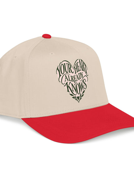 "Your Heart Already Knows" Mid Profile Baseball Cap