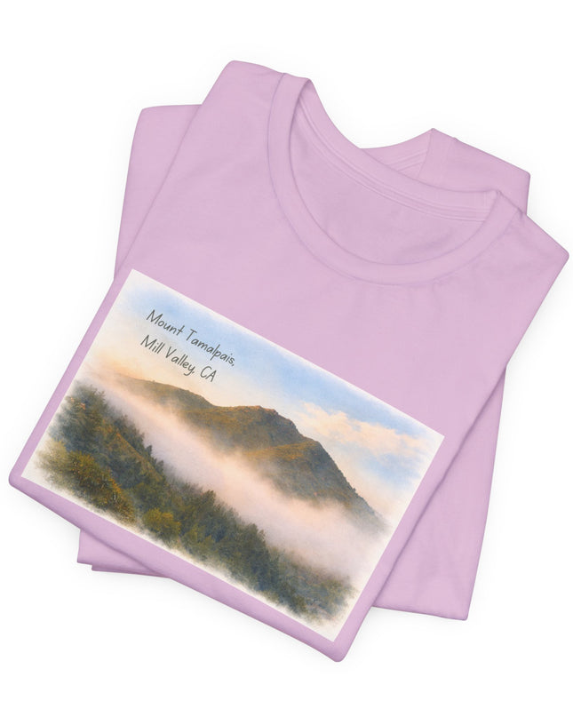 "Mount Tamalpais, Mill Valley, California" Unisex Jersey Short Sleeve Tee