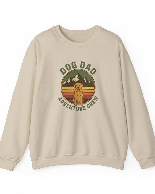 "Dog Dad Adventure Crew" Unisex  Adult Sweatshirt