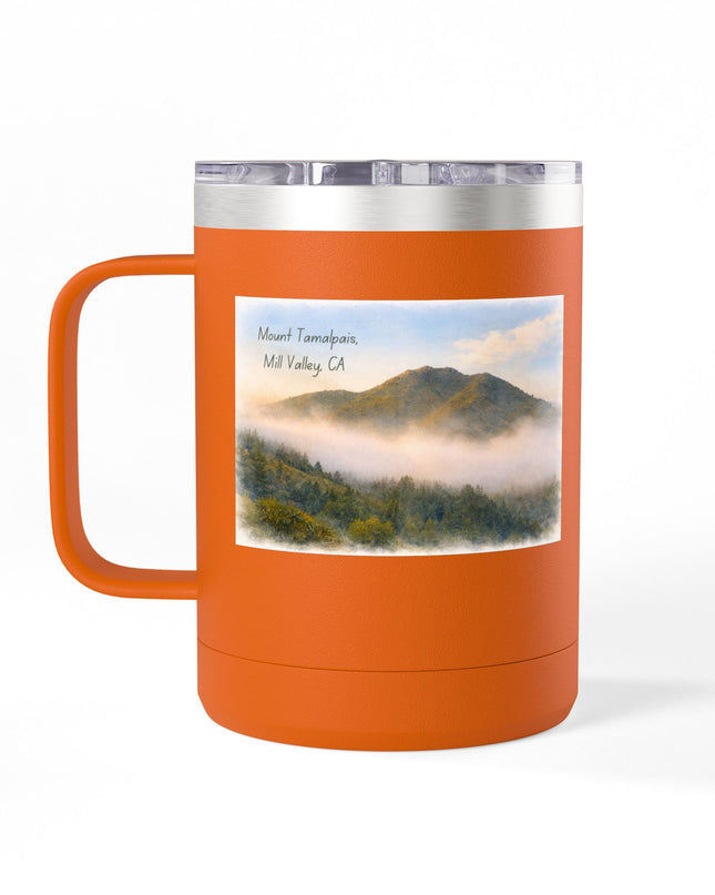 "Mount Tamalpais, Mill Valley, California" Coffee Mug Tumbler, 15oz