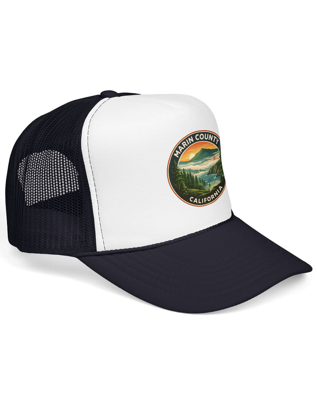 "Marin County, Above the Fog" Foam Trucker Hat