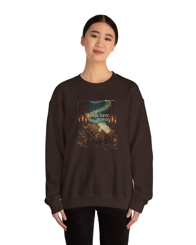 "Words Have Power" Unisex Adult Sweatshirt