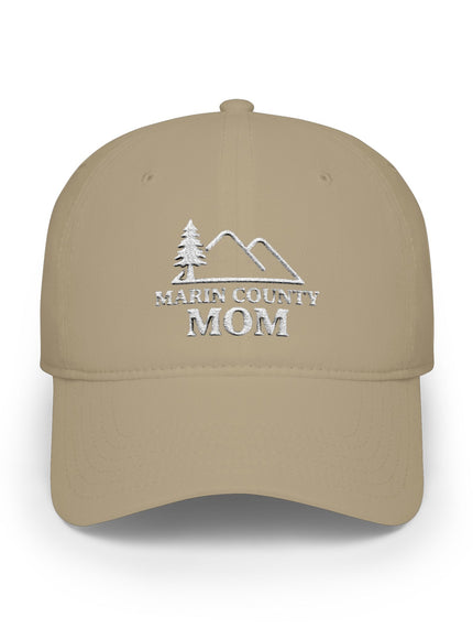 "Marin County Mom" Embroidered Low Profile Baseball Cap