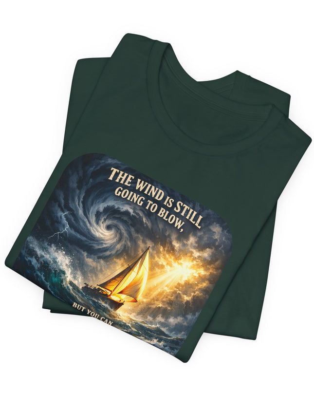 "Shift your Sails" Unisex Jersey Short Sleeve Tee