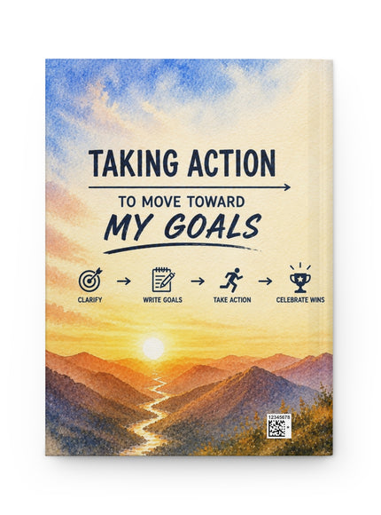 "Taking Action" Hardcover Journal Matte