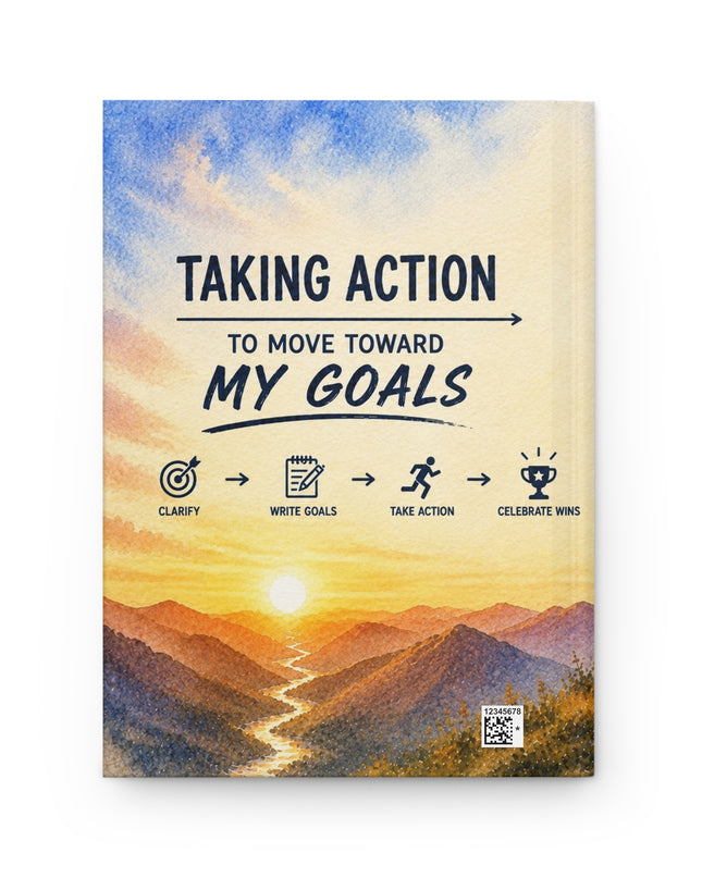 "Taking Action" Hardcover Journal Matte