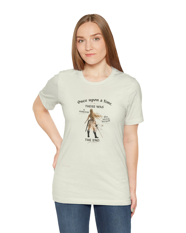 "She Saved Herself" Unisex Jersey Short Sleeve Tee
