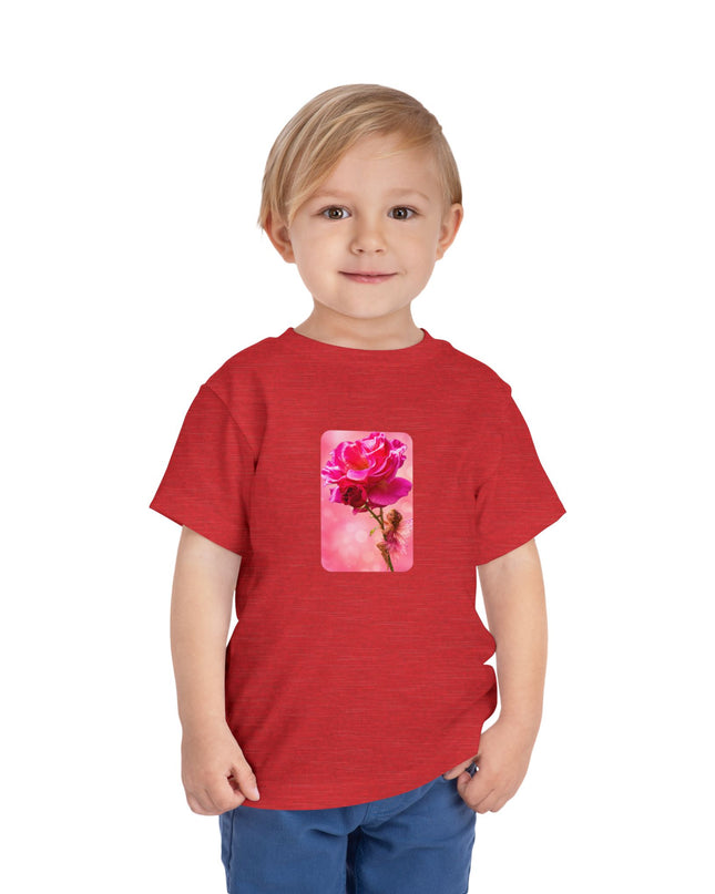 "Fairy Rose" Toddler Short Sleeve Tee