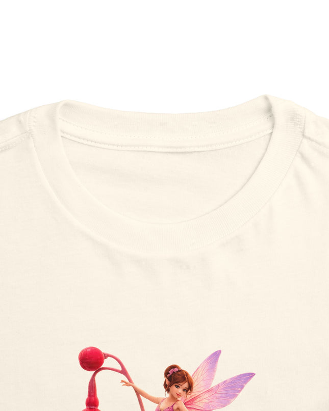 "Fuchsia Fairy" Toddler Short Sleeve Tee