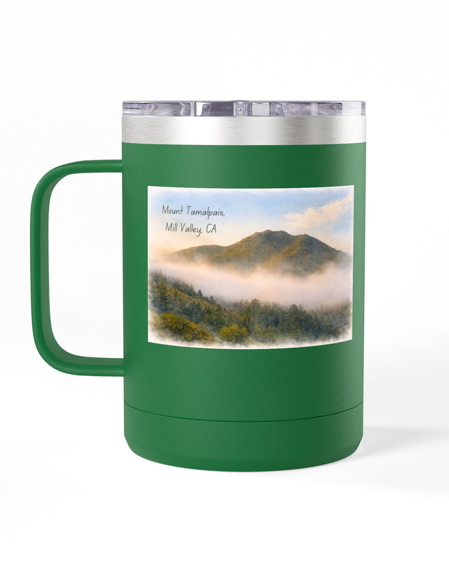 "Mount Tamalpais, Mill Valley, California" Coffee Mug Tumbler, 15oz