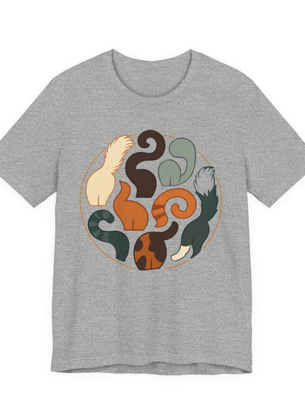 "Cat Tails (image)" Unisex Jersey Short Sleeve Tee