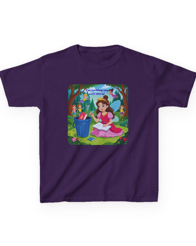 "I'm Writing my Own Story!" Kids Heavy Cotton Tee