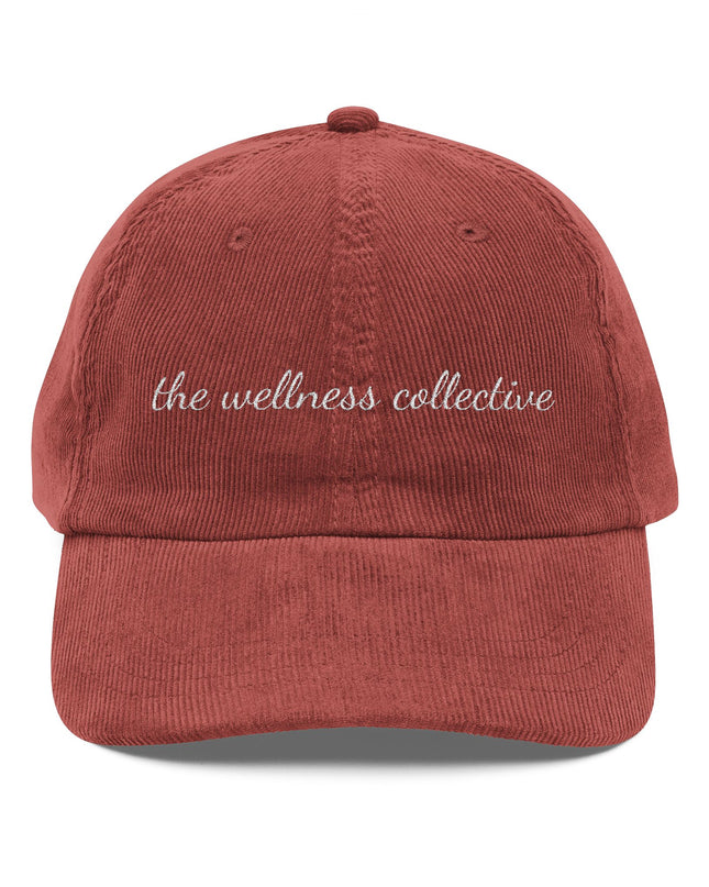 "The Wellness Collective" Vintage Corduroy Cap (Embroidery)