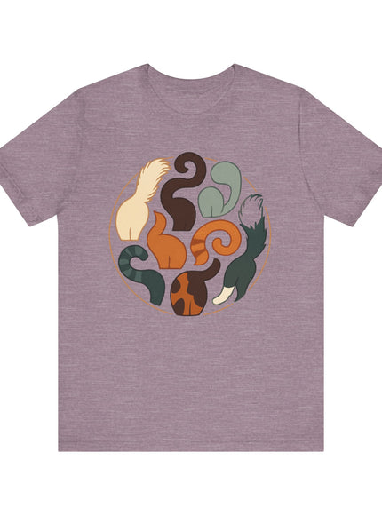 "Cat Tails (image)" Unisex Jersey Short Sleeve Tee