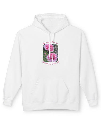 "Blessed and Beautiful" Unisex Adult Midweight Softstyle Fleece Hoodie