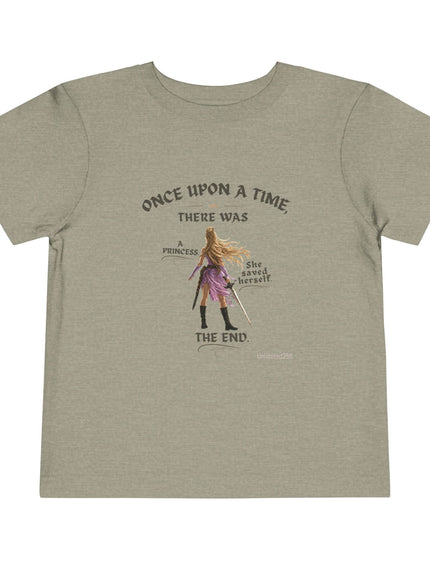 "She Saved Herself V2" Toddler Short Sleeve Tee