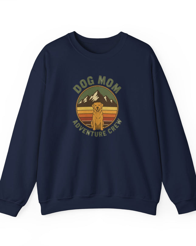 "Dog Mom Adventure Crew" Unisex Adult Sweatshirt