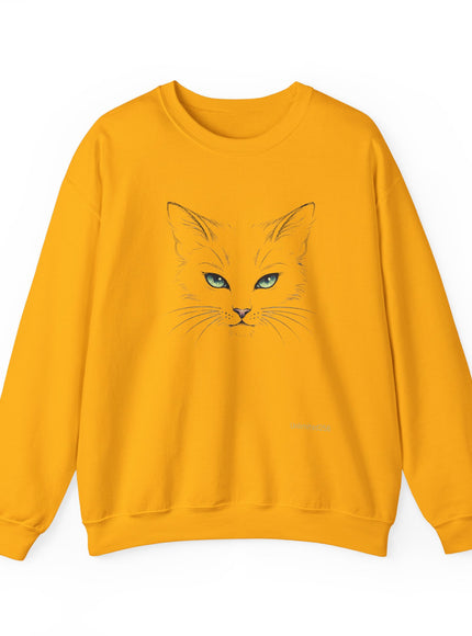 "Cat Face Sketch" Unisex Adult Sweatshirt