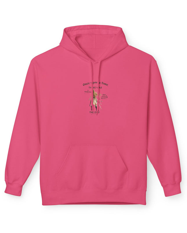 "Once Upon a Time V2" Front and Back Unisex Midweight Softstyle Fleece Hoodie