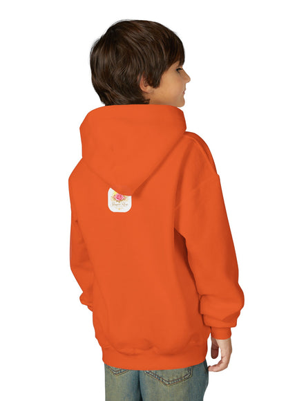 "My Father Says I am Royalty" Youth Heavy Blend Hooded Sweatshirt