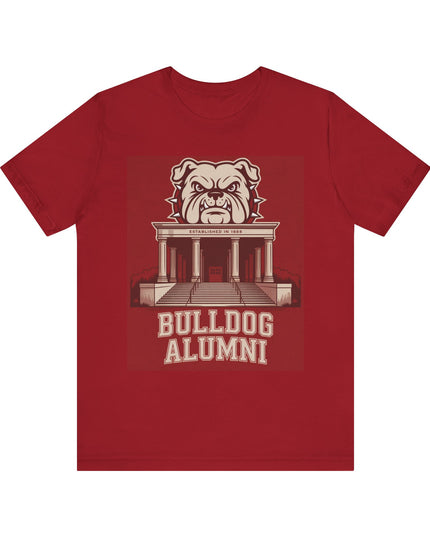 "Bulldog Alumni" Unisex Jersey Short Sleeve Tee