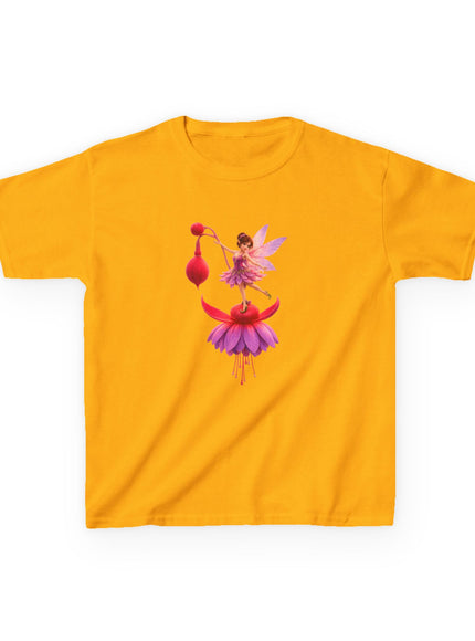 "Fuchsia Fairy" Kids Heavy Cotton Tee