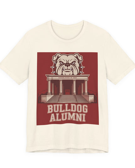 "Bulldog Alumni" Unisex Jersey Short Sleeve Tee