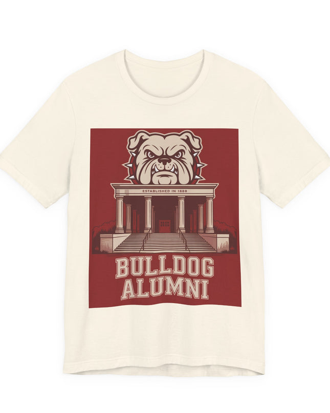 "Bulldog Alumni" Unisex Jersey Short Sleeve Tee
