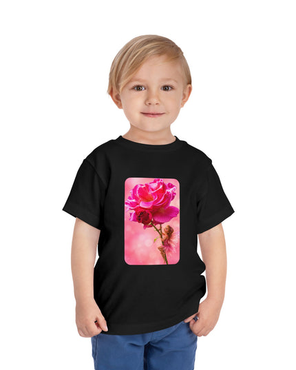 "Fairy Rose" Toddler Short Sleeve Tee