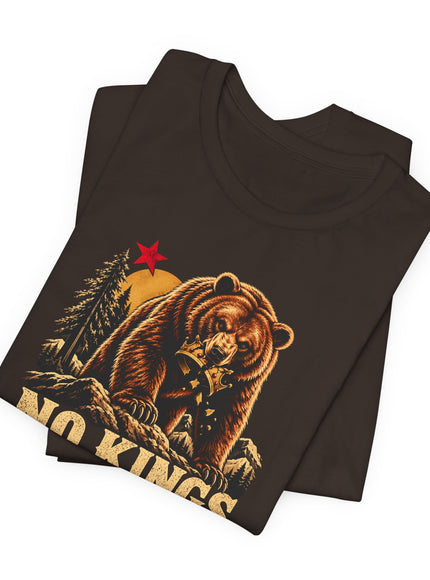 "No Kings California" Unisex Jersey Short Sleeve Tee