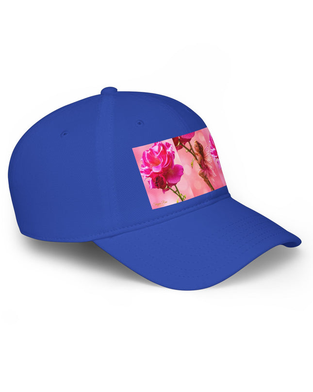 "Fairy Rose" Low Profile Baseball Cap