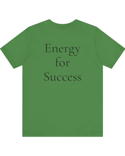 "Celebrate WINS, (Energy for Success) with Balloons" Unisex Jersey Short Sleeve Tee