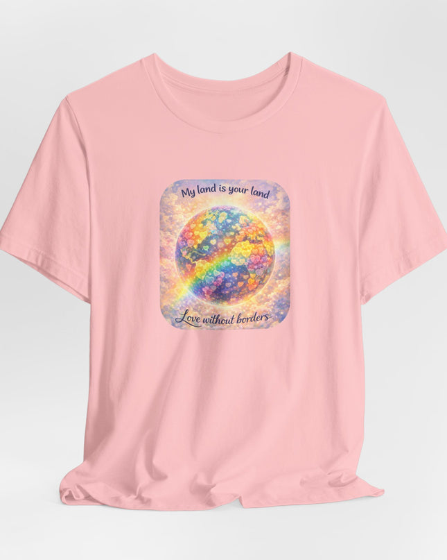 "My Land is Your Land" Unisex Jersey Short Sleeve Tee
