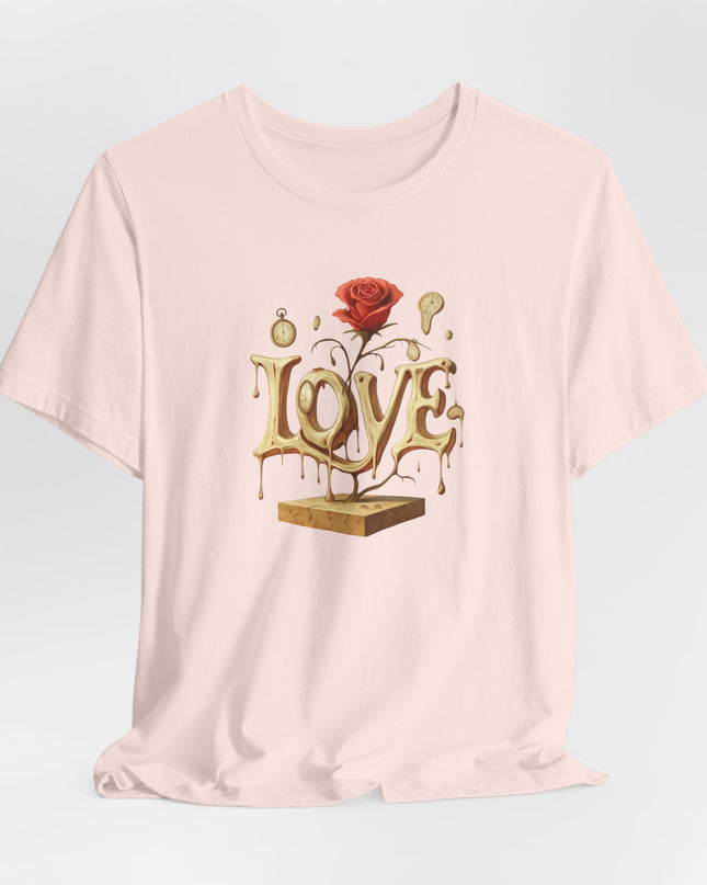 "Love - Salvador Dali Style" Unisex Jersey Short Sleeve Tee