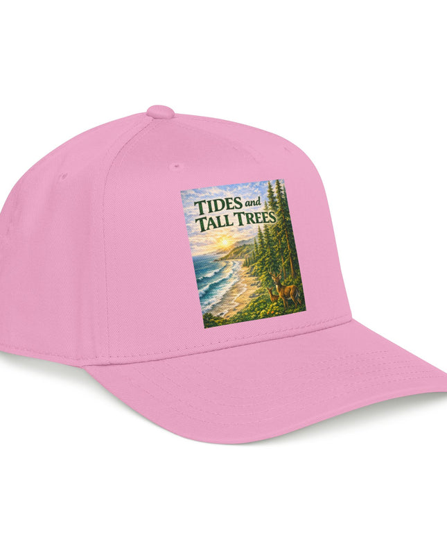 "Tides and Tall Trees" Mid Profile Baseball Cap