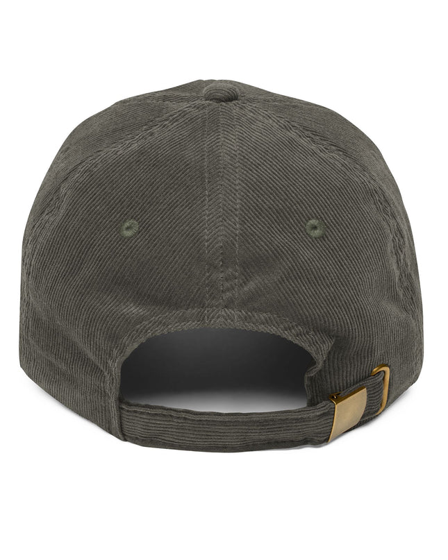 "Mom Strong" Vintage Corduroy Cap (Embroidery)