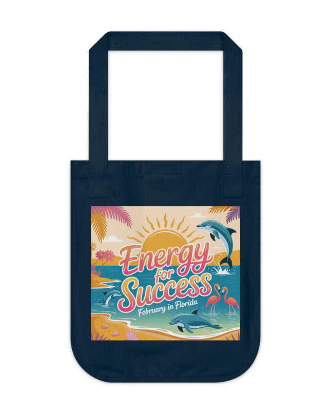 "February in Florida, Energy for Success" Organic Canvas Tote Bag