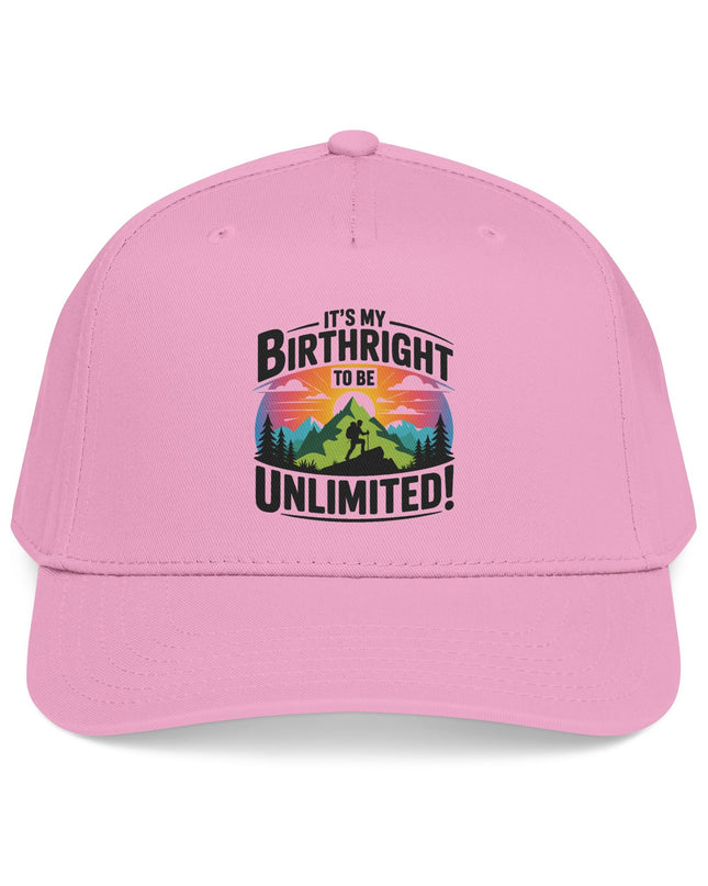 "It's my Birthright to be Unlimited" Mid Profile Baseball Cap