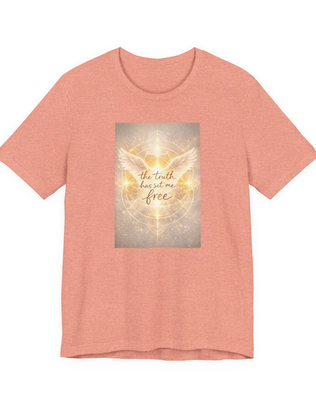 "The Truth Has Set Me Free" Unisex Jersey Short Sleeve Tee