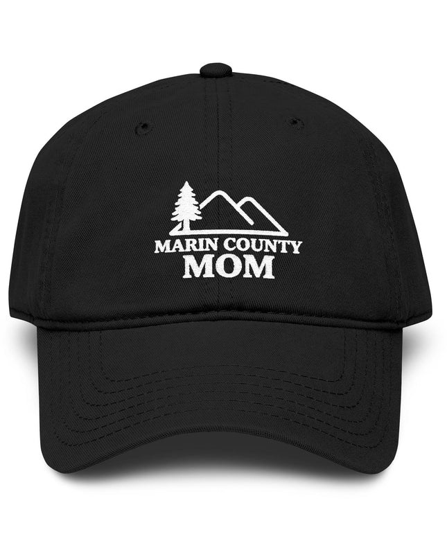 "Marin County Mom" Garment Washed Baseball Cap