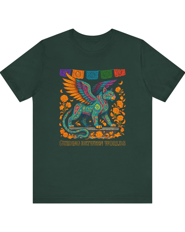 "Guiding Between Worlds" Unisex Jersey Short Sleeve Tee
