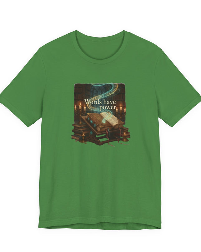 "Words Have Power Unisex Jersey Short Sleeve Tee