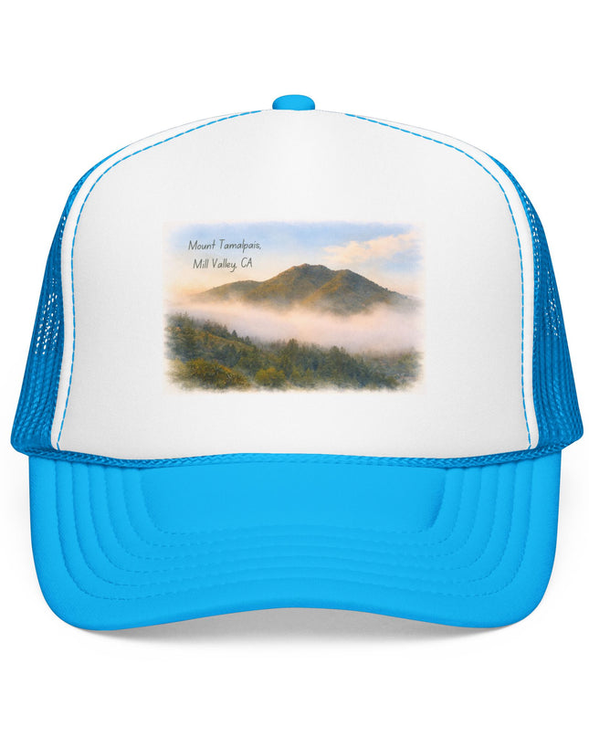 "Mount Tamalpais, Mill Valley, California" Foam Trucker Hat