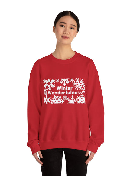 "Winter Wonderfulness" Unisex Adult Sweatshirt