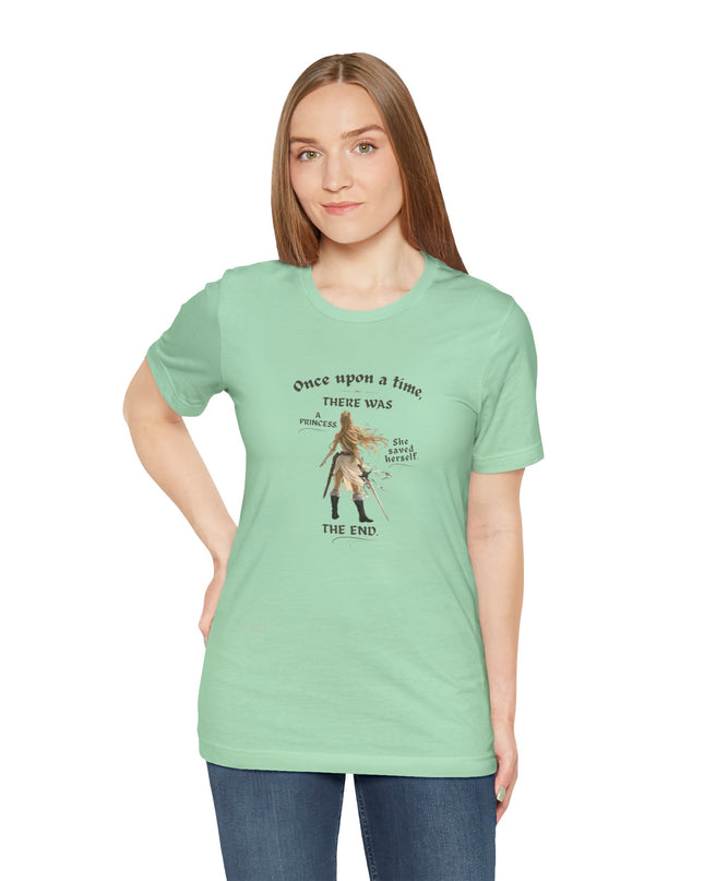 "She Saved Herself" Unisex Jersey Short Sleeve Tee