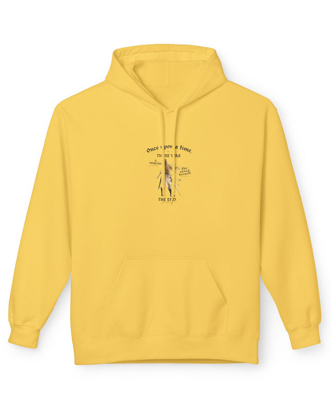 "Once Upon a Time V2" Front and Back Unisex Midweight Softstyle Fleece Hoodie