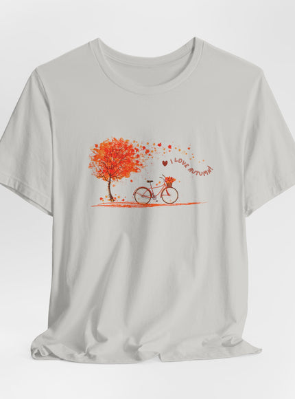"I Love Autumn" Unisex Jersey Short Sleeve Tee